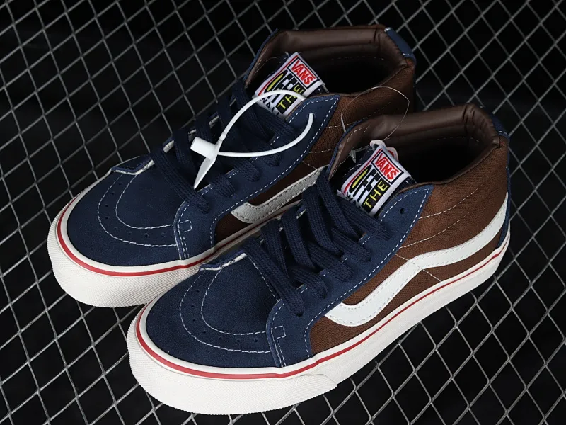 All categories Vans Vans series Vans Mid Vans China Vans SK8-Mid Vans olive grass green classic mid-top skateboard shoes VN0A4UWI06F
